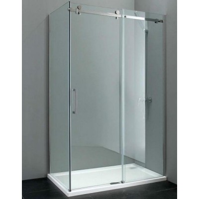 Shower Glass Frameless 2 Sided Sliding Door 1470x870x2000MM